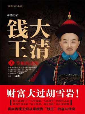 cover image of 大清钱王1